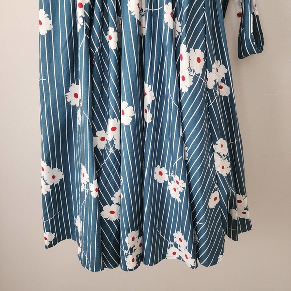 Modcloth Instant‎ Energy Faux Wrap Midi Dress Size 6 NWT - Picture 7 of 12
